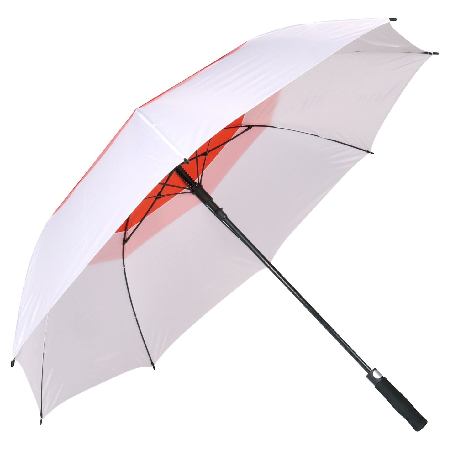 Golf Umbrella AU-52 - Auto Open Fibreglass Frame Double Layer Wind Proof with EVA Handle