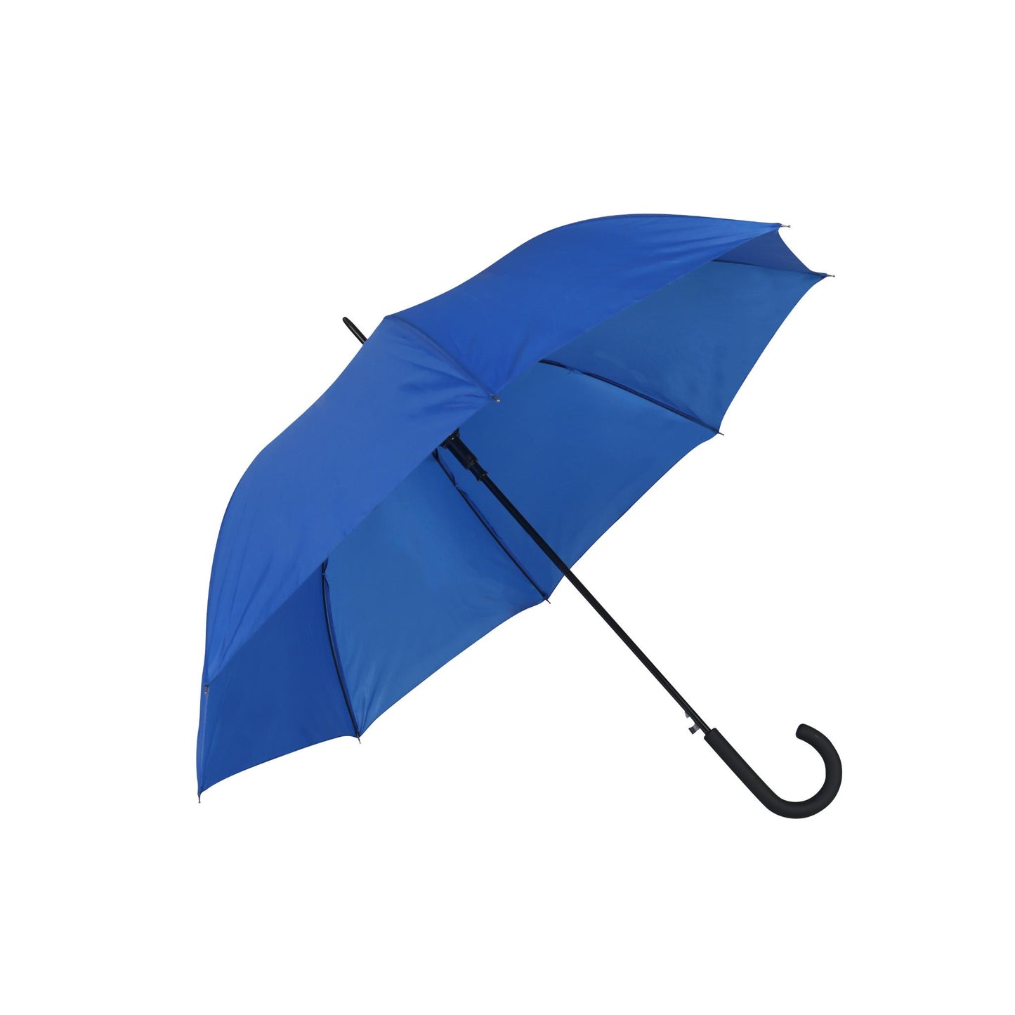 Hook Umbrella AU-11: Auto Open Steel Frame Solid Colour with Hook Plastic Handle