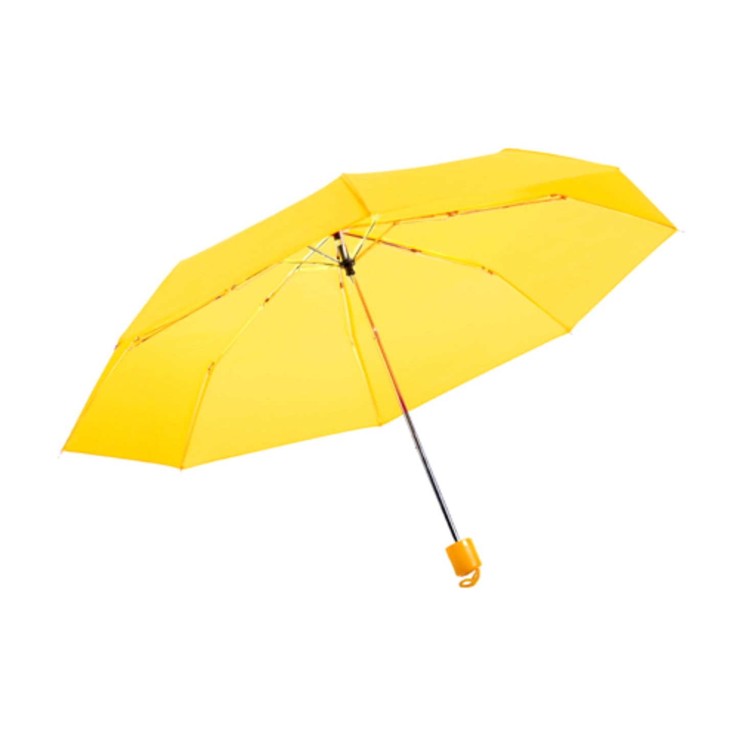 Compact Mini Umbrella AU-20: Manual Open Steel Frame Solid Colour with Plastic Handle
