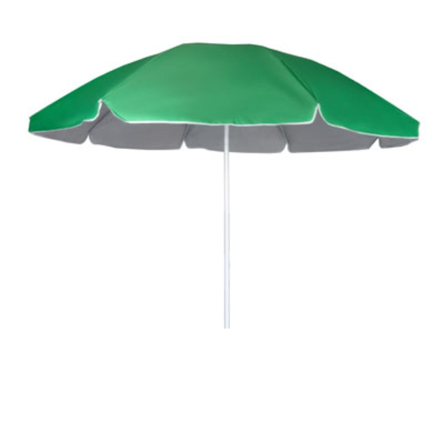 Beach Umbrella AU-81: Arch 225cm 160G Polyester Deluxe Beach Umbrella 25/28 mm Steel Pole with Tile